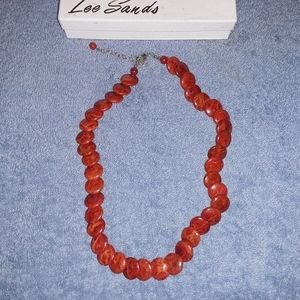 *2 For 12*  Brown Stone Lee Sands Necklace